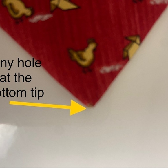 Hermès Tie 7851 Whimsical Chicken 100% Silk - Picture 7 of 7